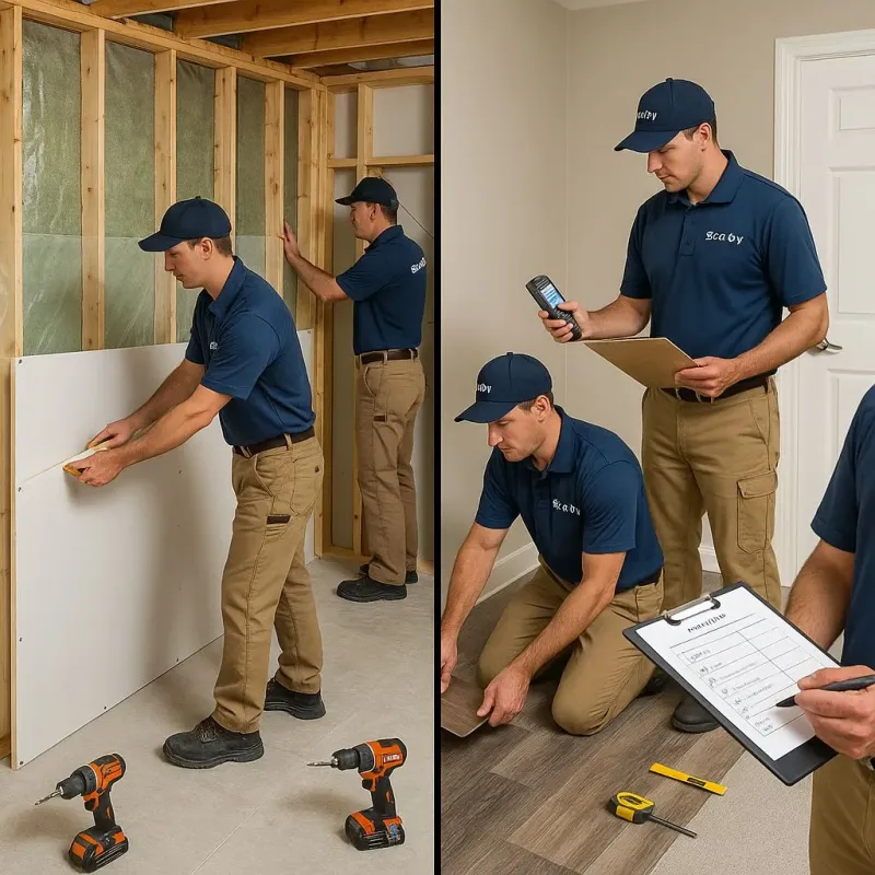 Repairs and Reconstruction process in Lanark, IL